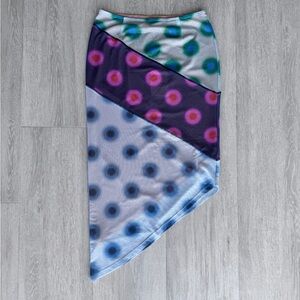 Miaou Multicolor Mesh skirt